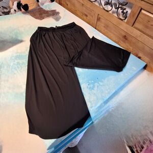 Cider Black Wide Leg Pants
